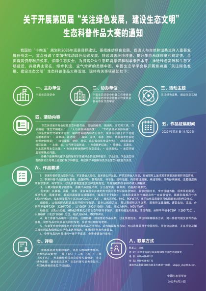 第四届“关注绿色发展，建设生态文明”生态科普作品大赛海报反.jpg